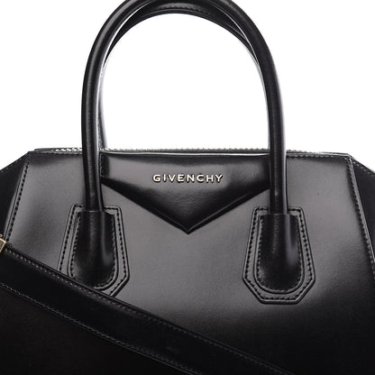 Givenchy Shiny Lord Calfskin Small Antigona Black 7 of 9