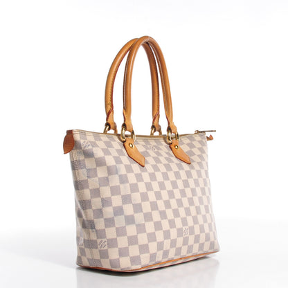 Louis Vuitton Damier Azur Saleya MM 3 of 7