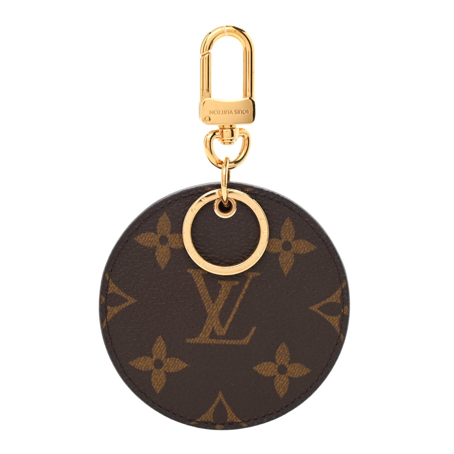 Louis Vuitton Monogram Reverse Key Holder Bag Charm 1 of 5