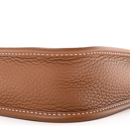 Hermes Taurillon Clemence Evelyne TPM Gold 10 of 10