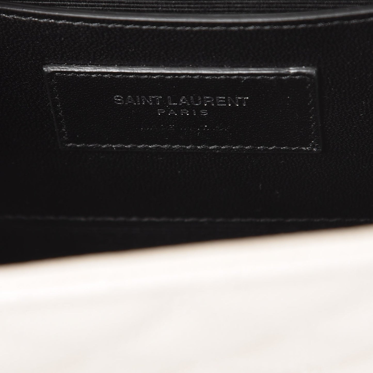 Grain De Poudre Textured Mixed Matelasse Medium Triquilt Monogram Satchel Porcellana