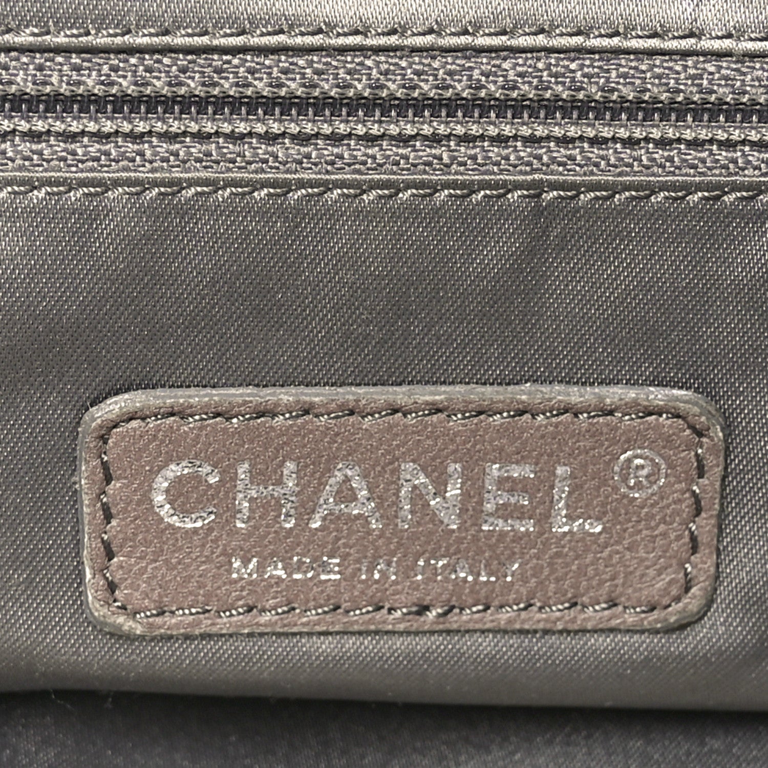 Chanel Calfskin Modern Chain Rhodoid Hobo Black 7 of 11