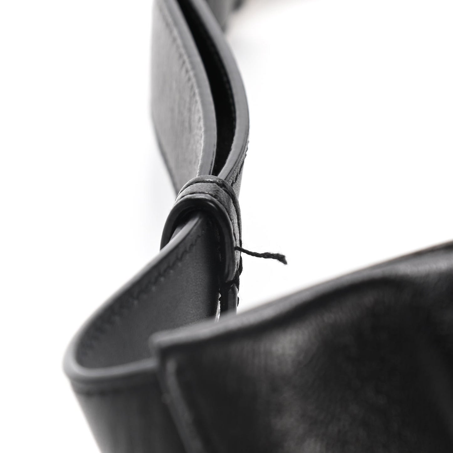 Calfskin Monogram Belt Bag Black