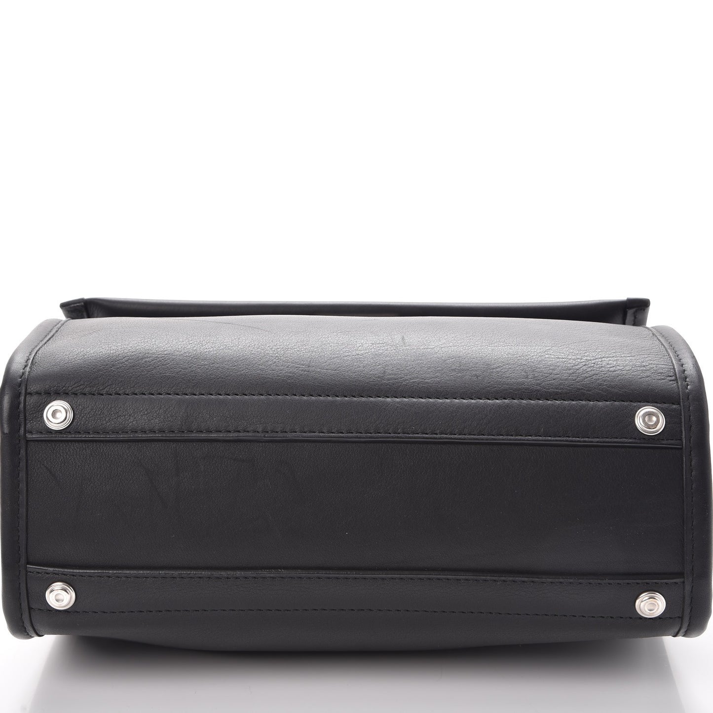 Veau Soyeux Small Tool Satchel Black