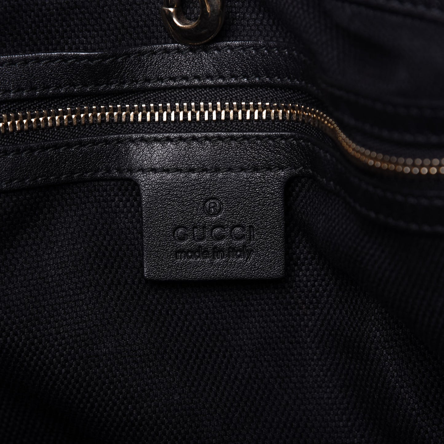 Patent Medium Soho Chain Shoulder Bag Black