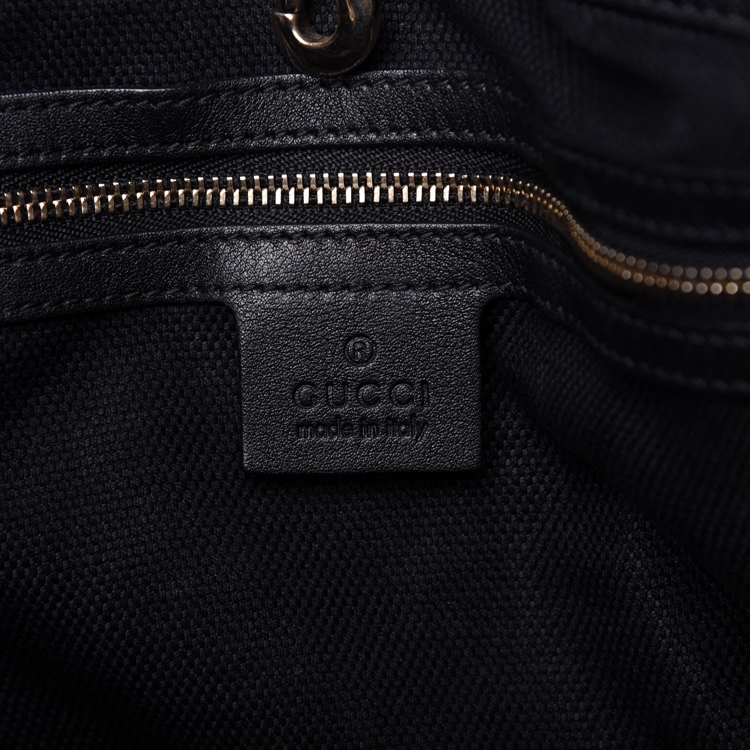 Gucci Patent Medium Soho Chain Shoulder Bag Black 8 of 10