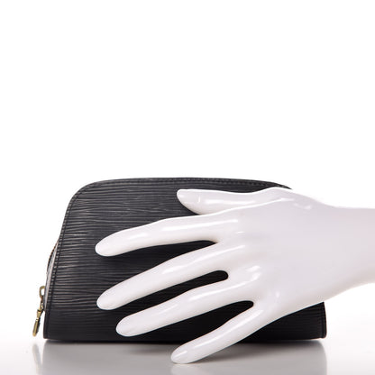 Louis Vuitton Epi Dauphine 17 Cosmetic Pouch Black 2 of 6
