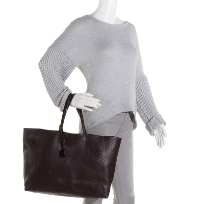 Bottega Veneta Calfskin Intrecciomirage Large Tote Quetsche 2 of 7