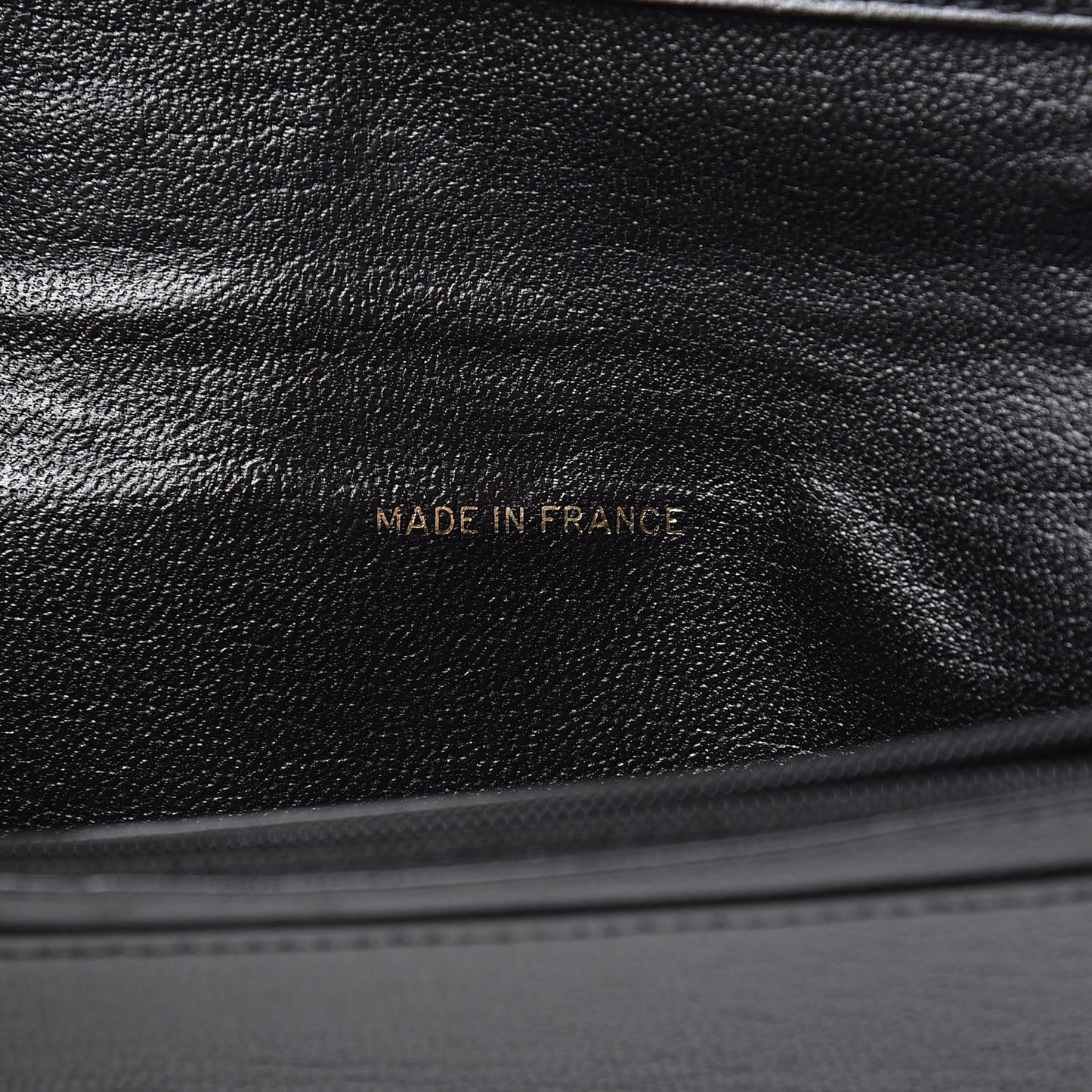 Goatskin Yen Wallet Black