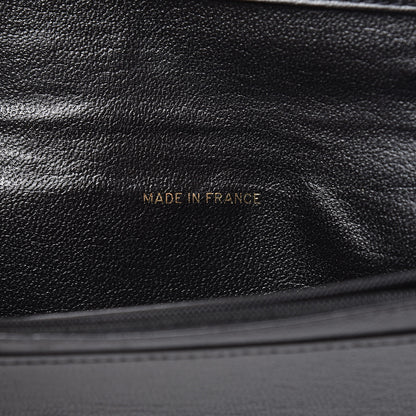 Chanel Goatskin Yen Wallet Black 7 of 13