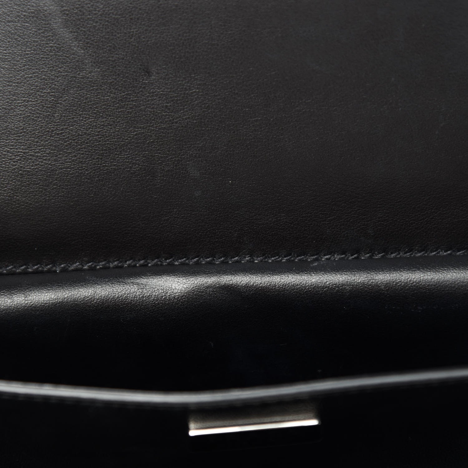 Prada Calf Hair City Calfskin Studded Cahier Bag Black 10 of 12