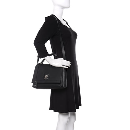 Louis Vuitton Soft Calfskin Lock Me II Black 2 of 9