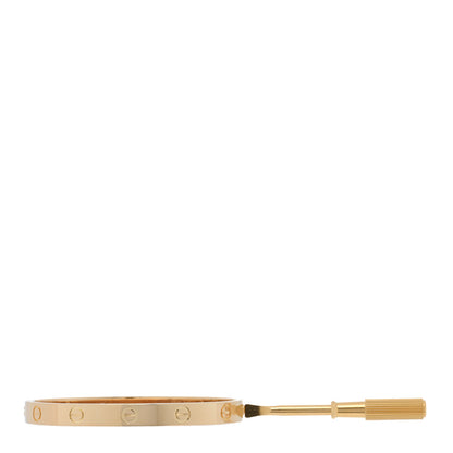 Cartier 18K Yellow Gold LOVE Bracelet 17 4 of 8