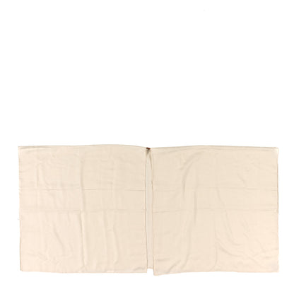 Hermes Cashmere Silk New Libris Poncho White 1 of 3