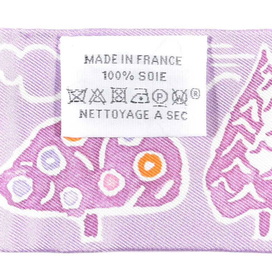 Silk Isola Di Primavera Twilly Lilas Orange Jaune