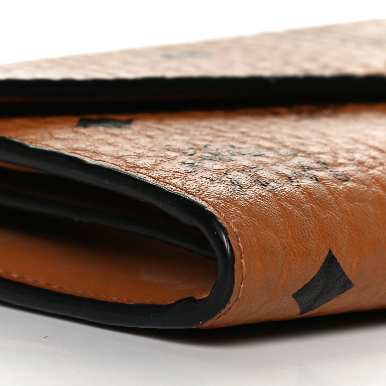 MCM Visetos Large Patricia Wallet On Chain Cognac 8 of 11