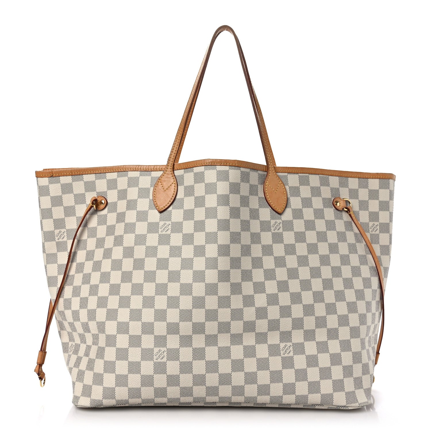 Louis Vuitton Damier Azur Neo Neverfull GM Rose Ballerine 3 of 11