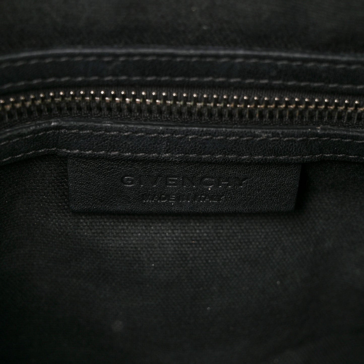 Smooth Calfskin Small Studded Antigona Black