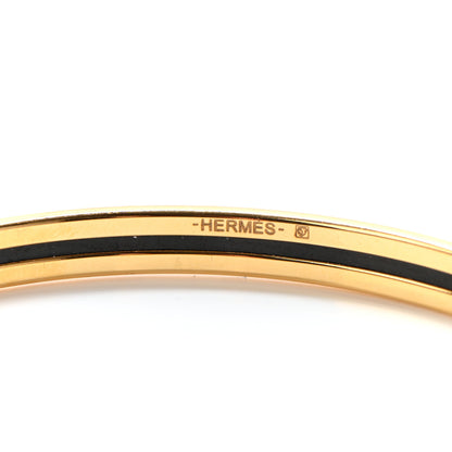 Hermes Enamel Printed Extra Narrow Dot Pop Bracelet 65 Miami 5 of 5