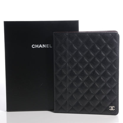 Chanel Caviar iPad Case Black 5 of 9