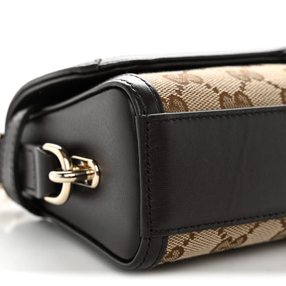 Gucci GG Monogram Small Luce Shoulder Bag Beige Ebony 9 of 11