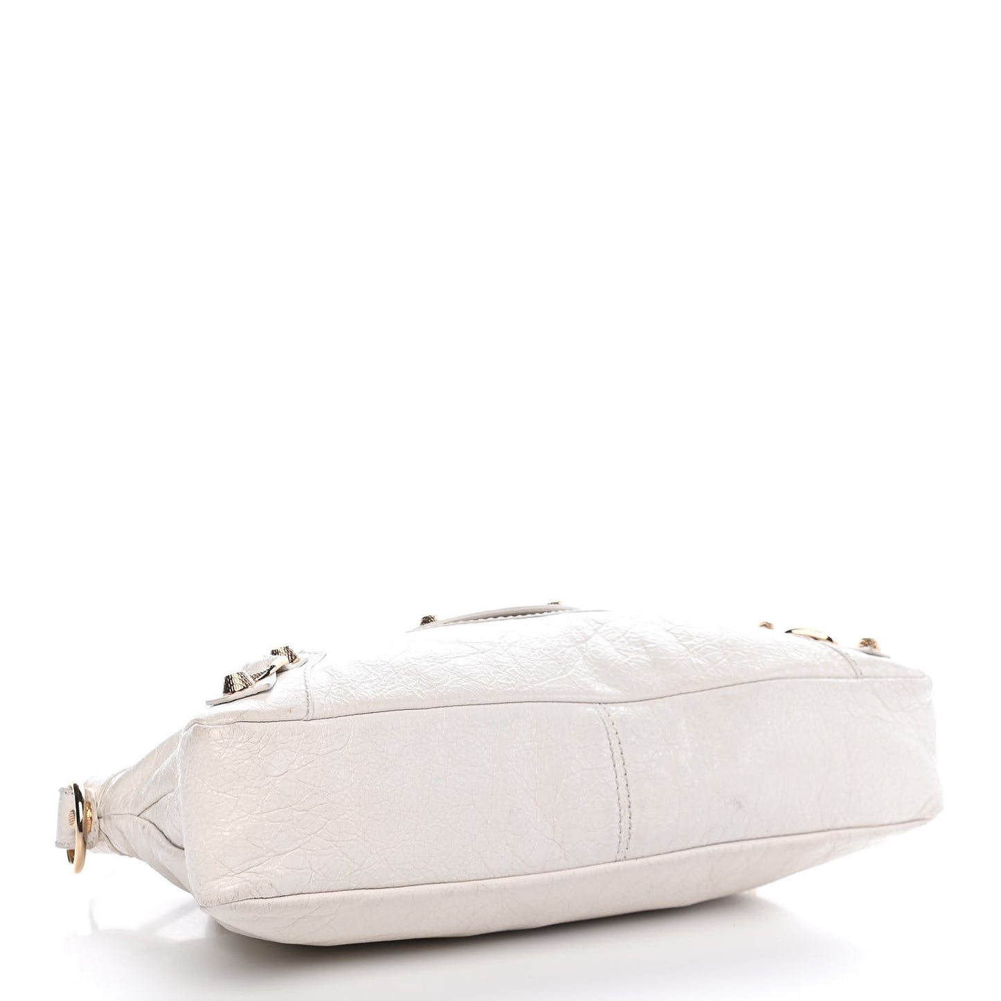 Agneau Giant 12 Gold Hardware First Ivory
