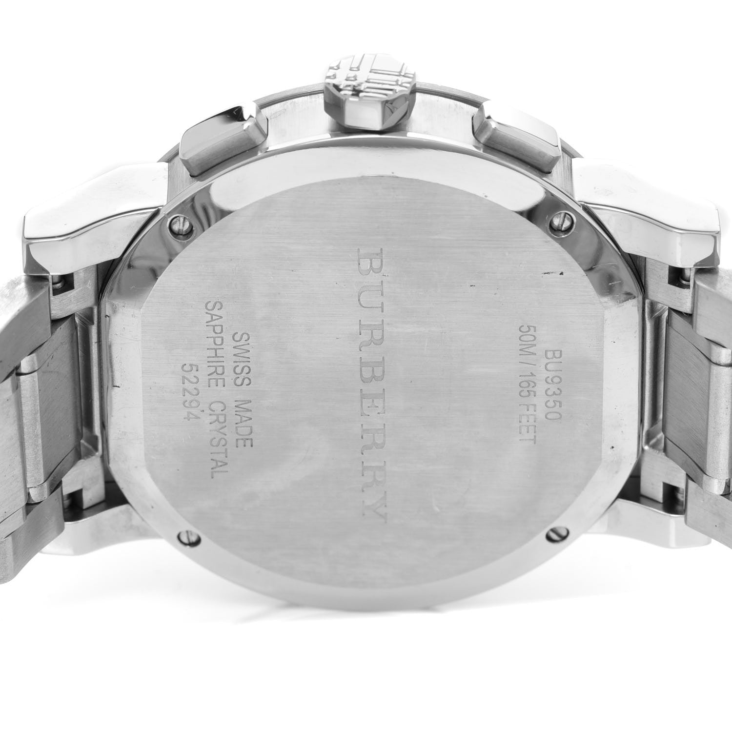Burberry Stainless Steel 42mm Chronograph Quartz Watch BU9350 4 of 4
