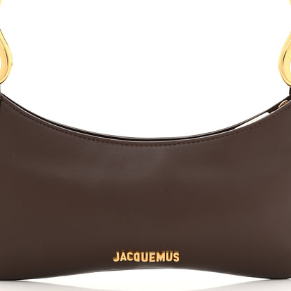 Jacquemus Smooth Calfskin Le Bisou Mousqueton Dark Brown 7 of 9