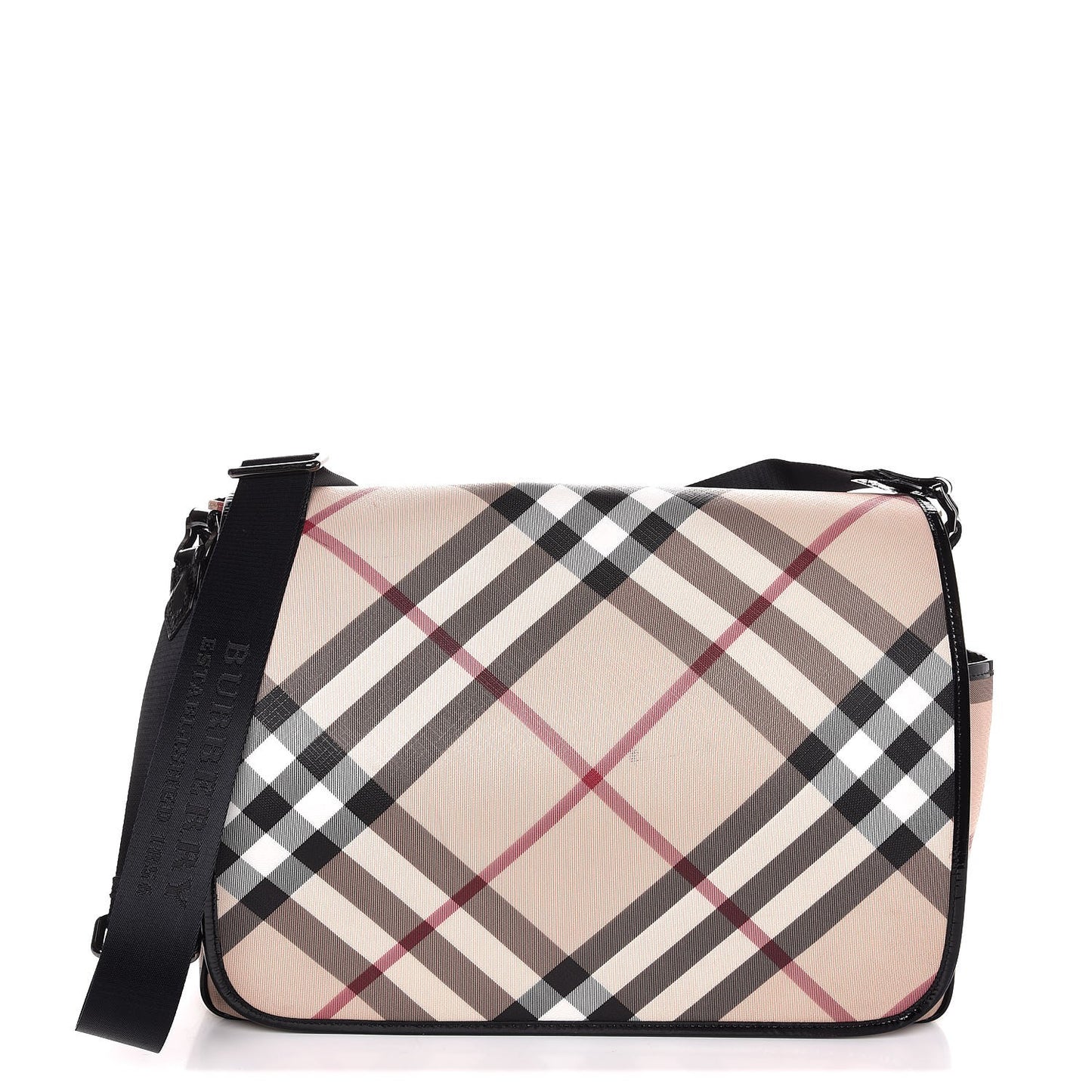 Nova Check Diaper Messenger Bag