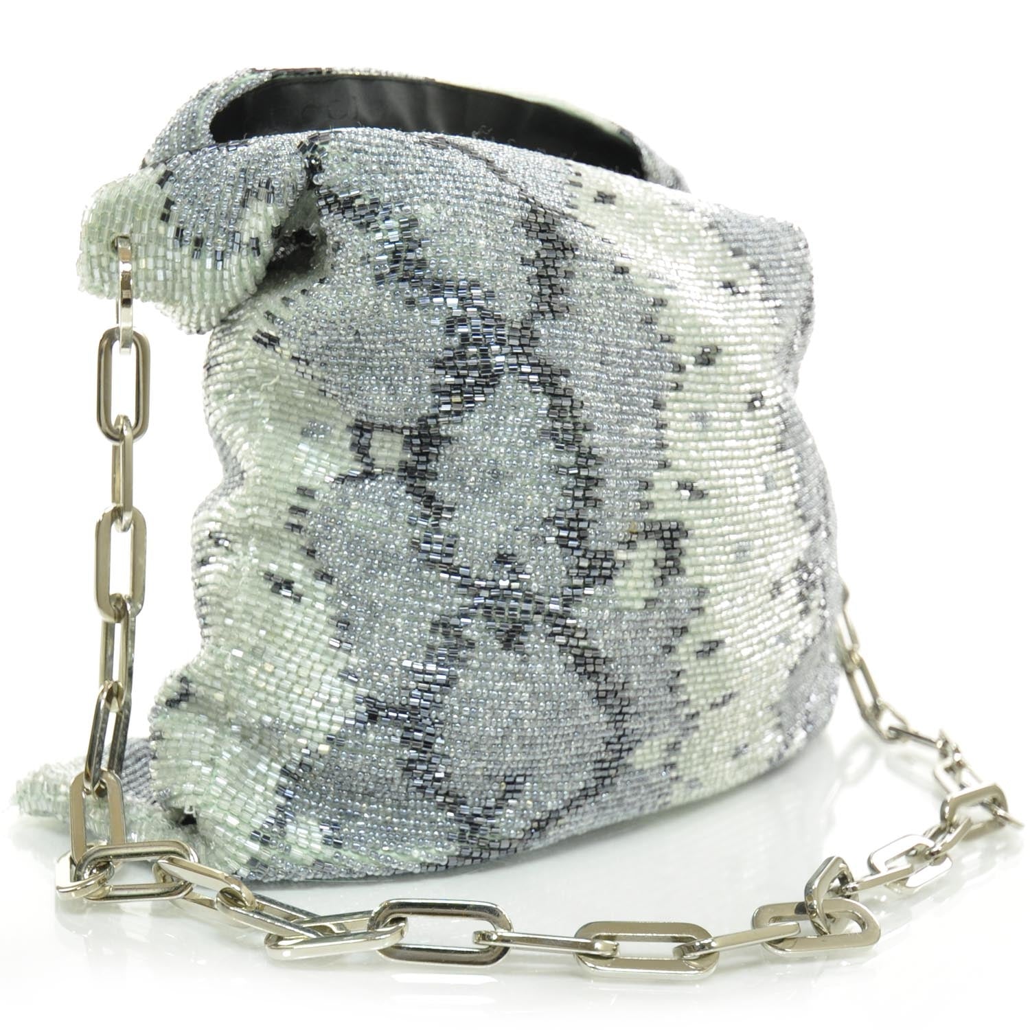Gucci Python Beaded Tom Ford Shoulder Bag 2 of 8