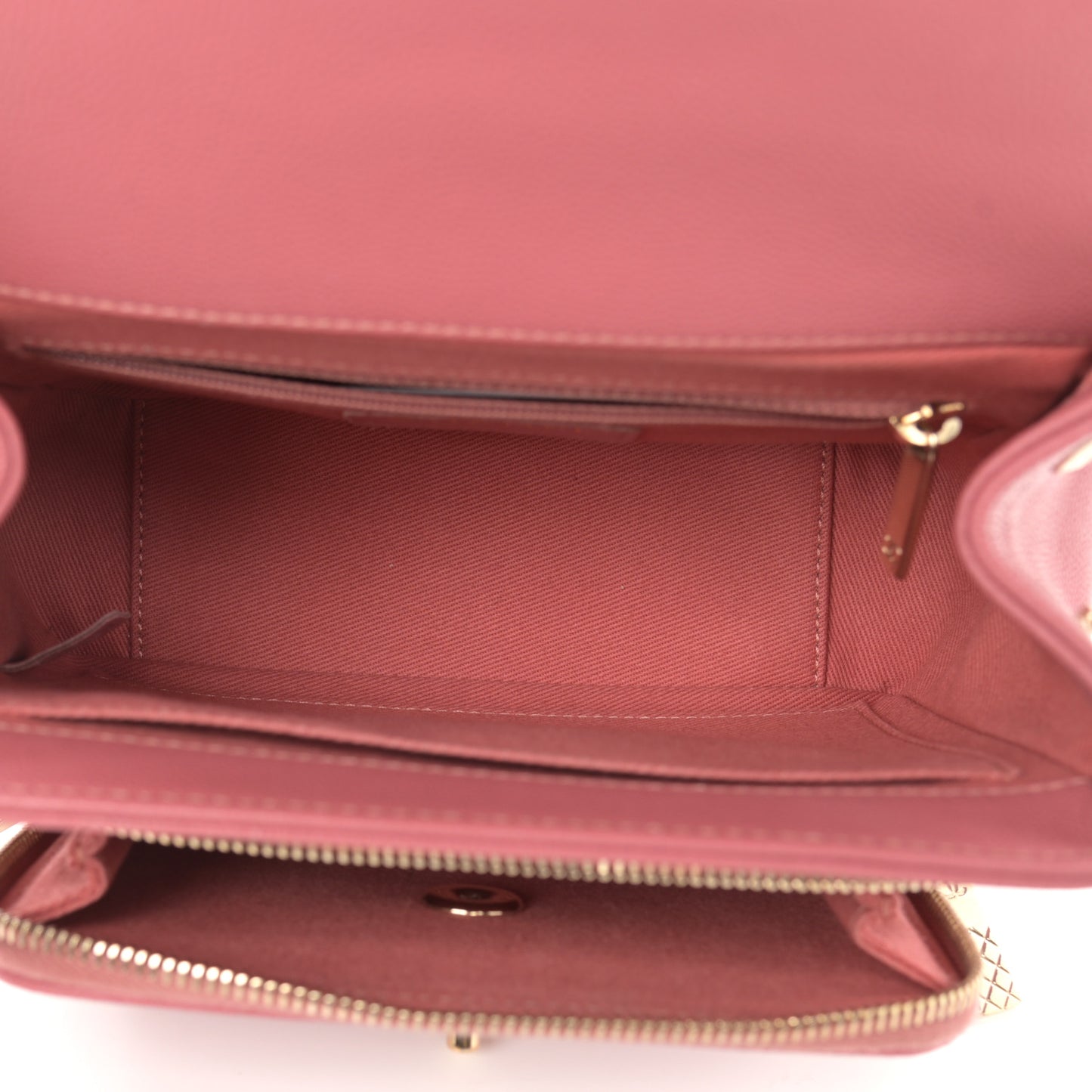Caviar Quilted Medium Business Affinity Flap Pink