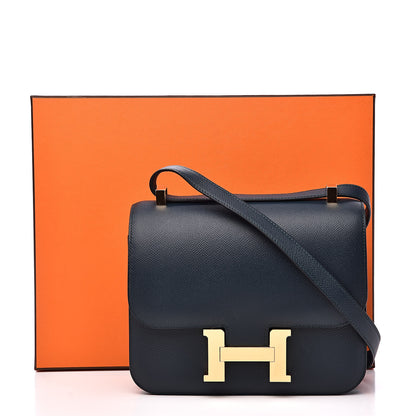 Hermes Epsom Constance 24 Vert Cypress 10 of 10