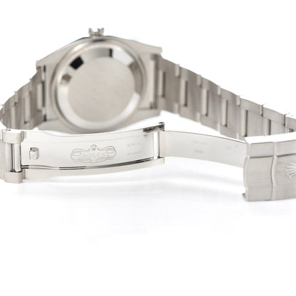 Rolex Stainless Steel 34mm Oyster Perpetual Watch Silver 114200 5 of 5
