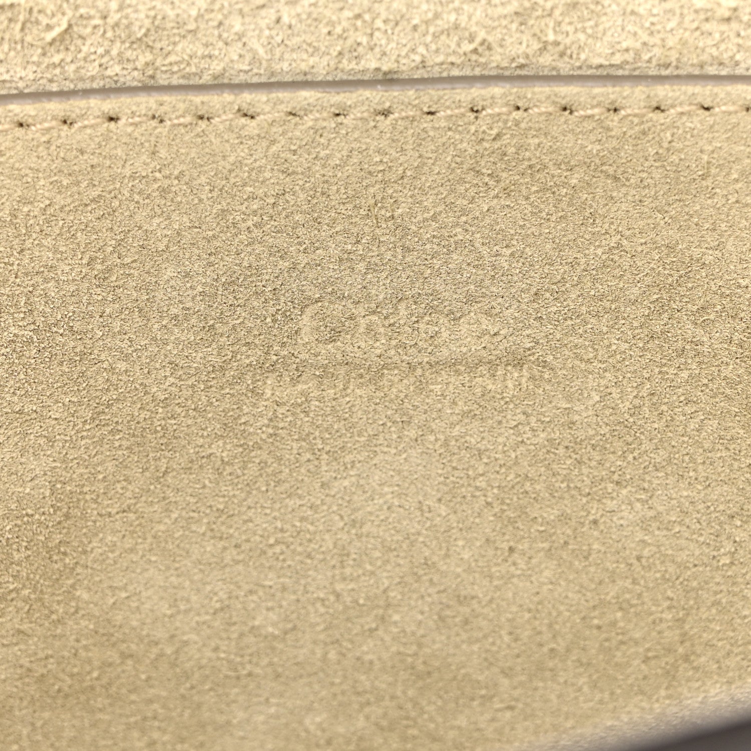 Chloe Suede Calfskin Small Faye Shoulder Bag Motty Grey 6 of 11