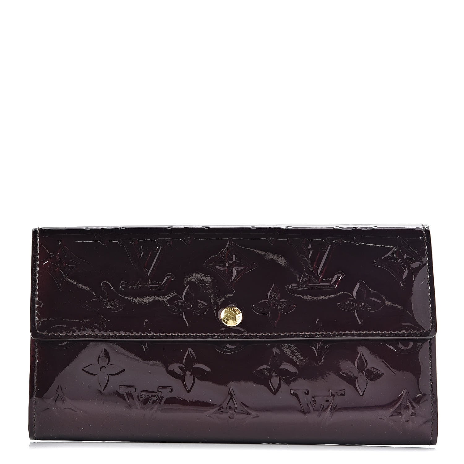 Louis Vuitton Vernis Sarah Wallet Amarante 1 of 11