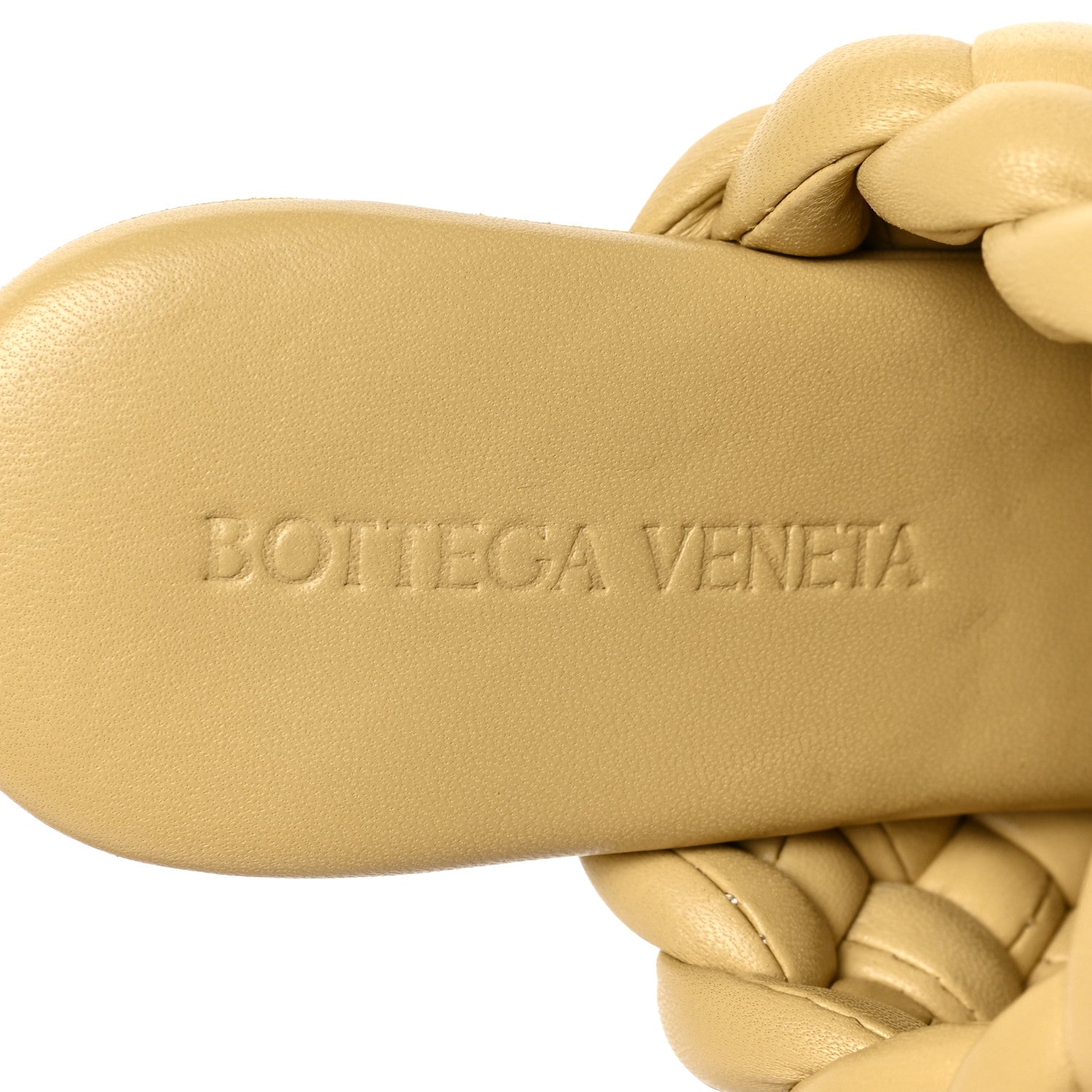 Bottega Veneta Nappa Padded Intrecciato Mules Sandals 36 Tapioca 7 of 8