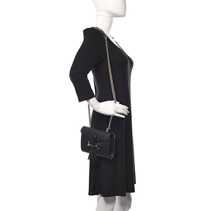 Gucci Microguccissima Mini Emily Shoulder Bag Black 2 of 10