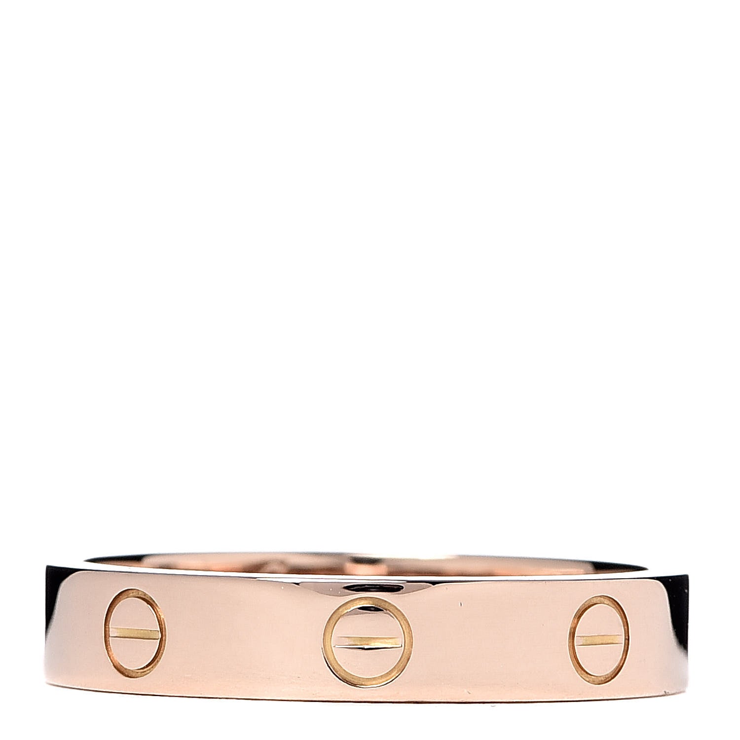 Cartier 18K Pink Gold 3.5mm LOVE Wedding Band Ring 59 8.75 1 of 4