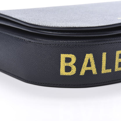 Balenciaga Signature Grained Calfskin Logo S Ville Day Bag Bleu Tempete Jaune 9 of 10