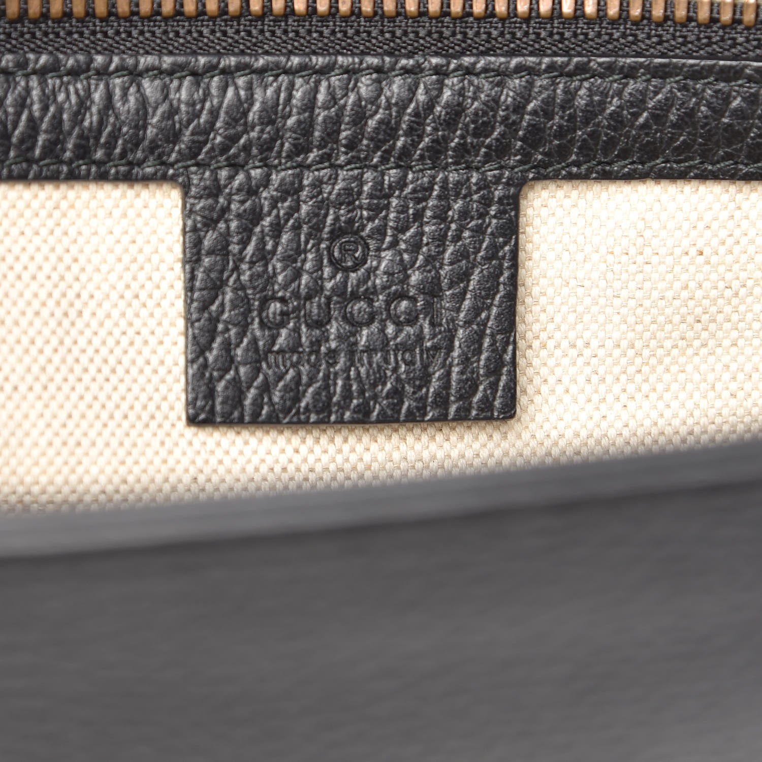 Gucci Calfskin GG Marmont Messenger Bag Black 8 of 15