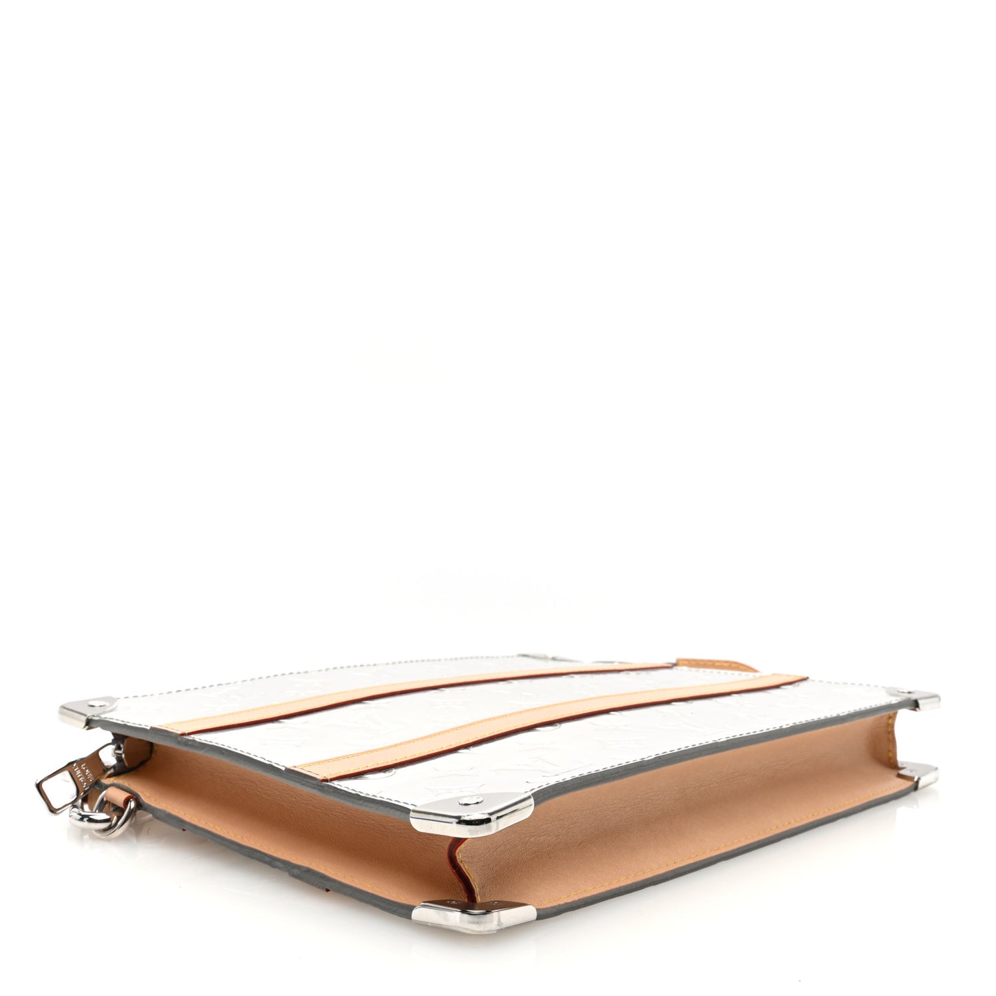 Monogram Miroir Trunk Pochette Silver