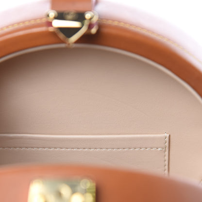 Louis Vuitton Calfskin Catogram Petite Boite Chapeau Tan 13 of 13