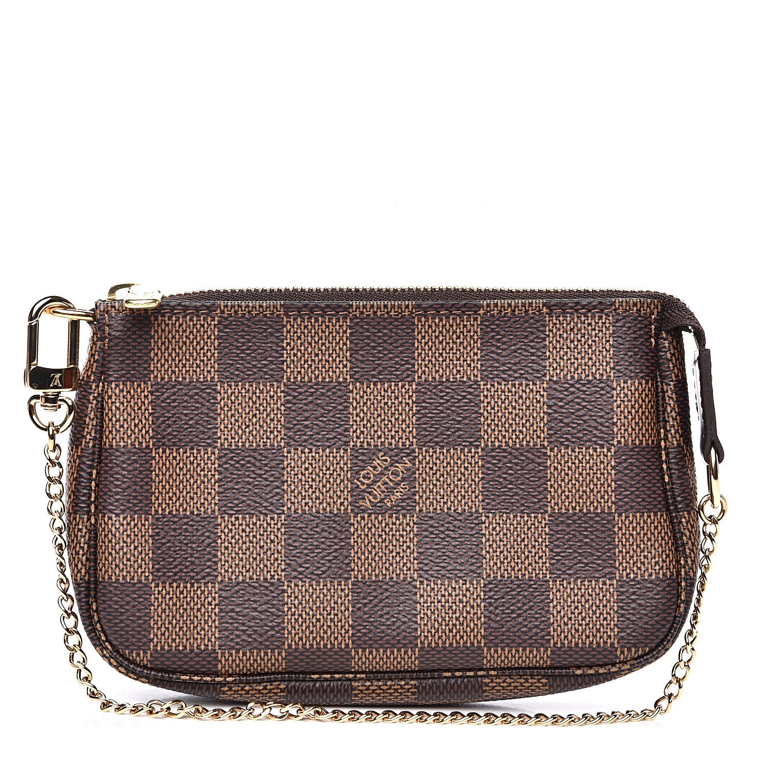 Louis Vuitton Damier Ebene Mini Pochette Accessories 1 of 8
