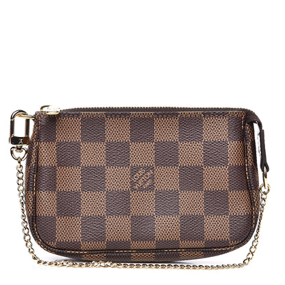 Louis Vuitton Damier Ebene Mini Pochette Accessories 1 of 8
