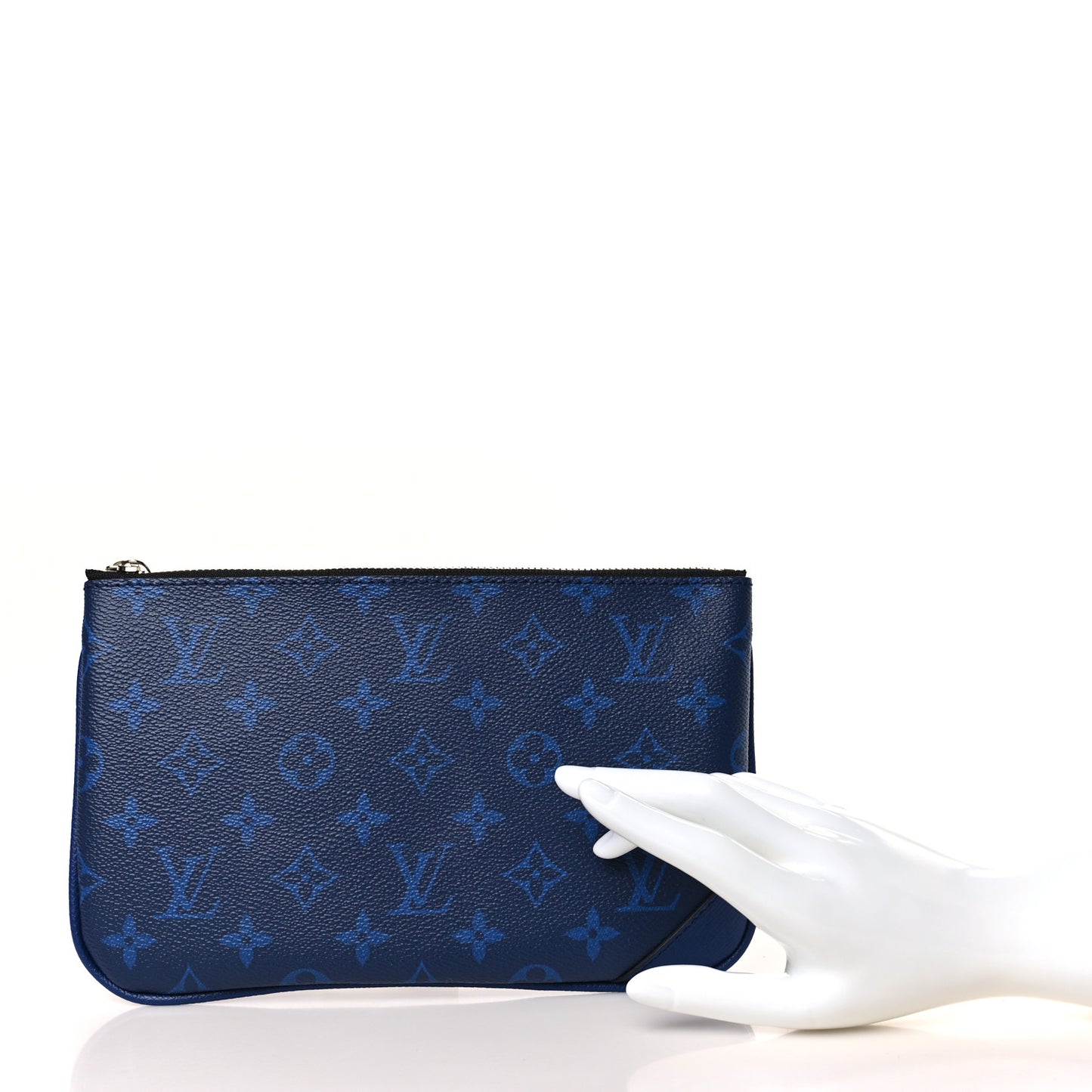Taigarama Trio Messenger Small Pochette And Key Pouch Cobalt