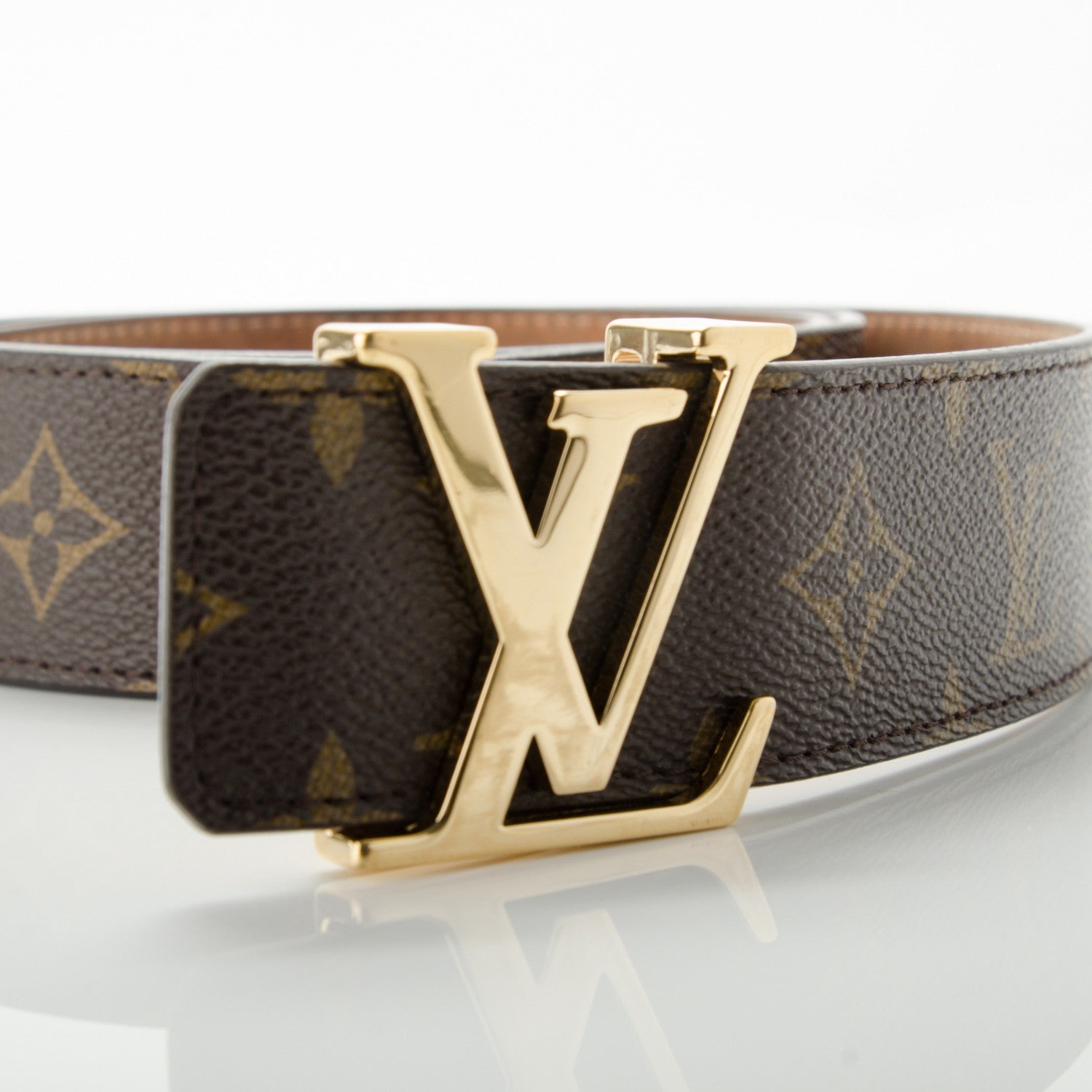 Louis Vuitton Monogram 40mm LV Initiales Belt 100 40 6 of 7