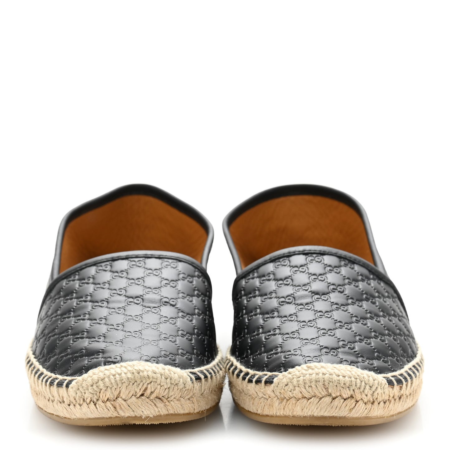 Microguccissima Signature Espadrilles 37.5 Black