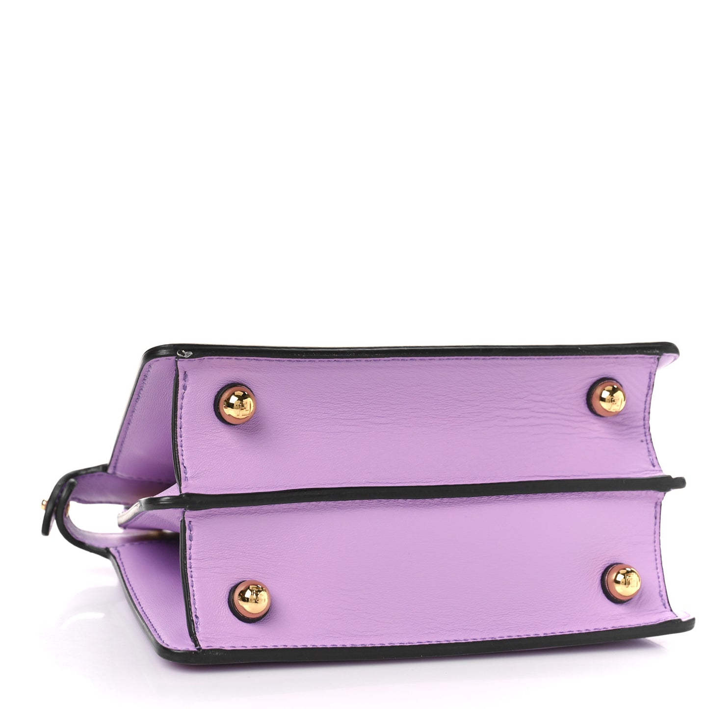 Shiny Nappa Petite Peekaboo I SEE U Satchel Violetta