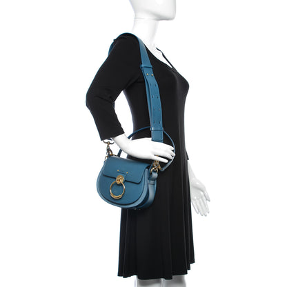 Chloe Calfskin Small Tess Bag Vinyl Blue 2 of 9