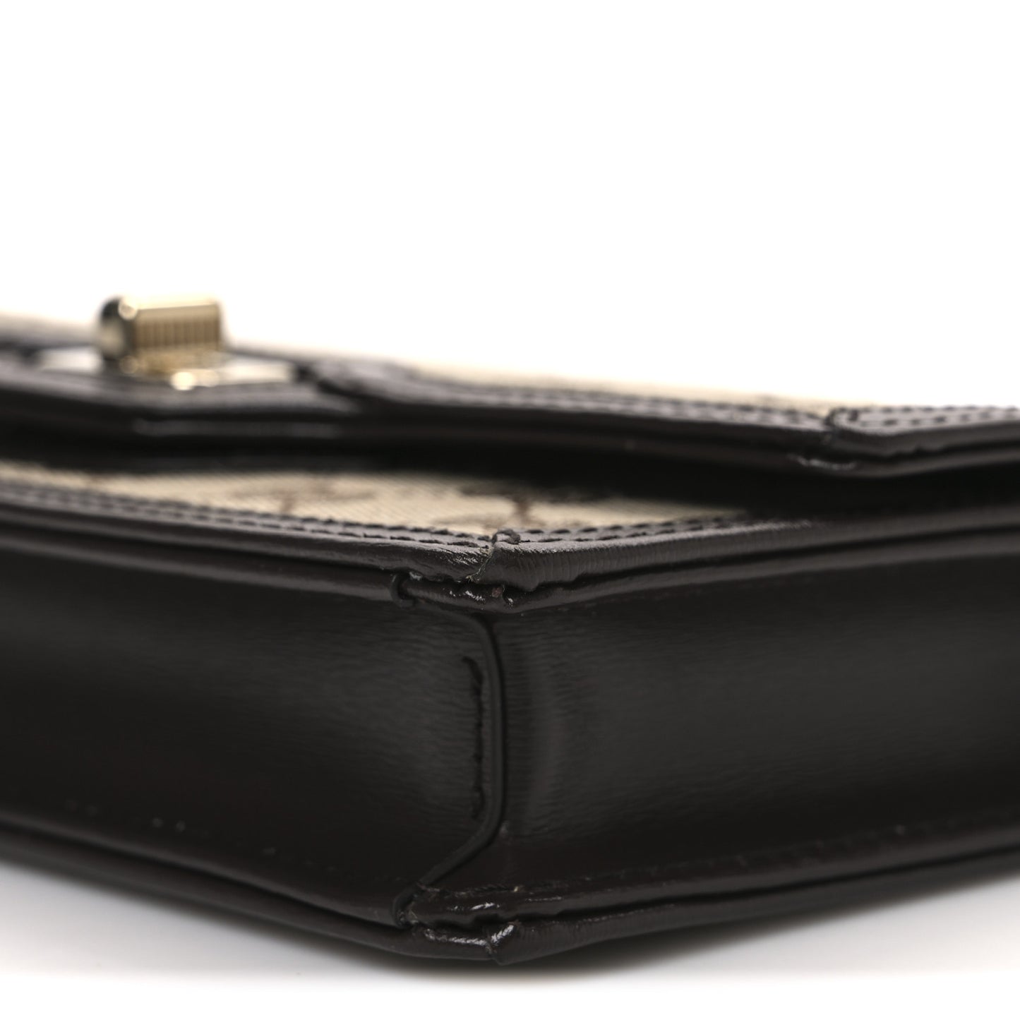 GG Monogram Mini Luce Shoulder Bag Beige Ebony